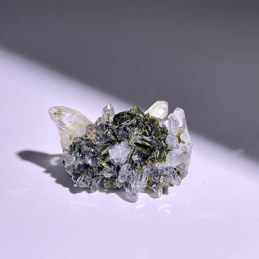 A192◇１点物◇エピドート クラスター◇41×30×20mm◇天然石・鉱物・パワーストーン