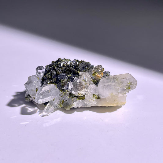 A192◇１点物◇エピドート クラスター◇41×30×20mm◇天然石・鉱物・パワーストーン