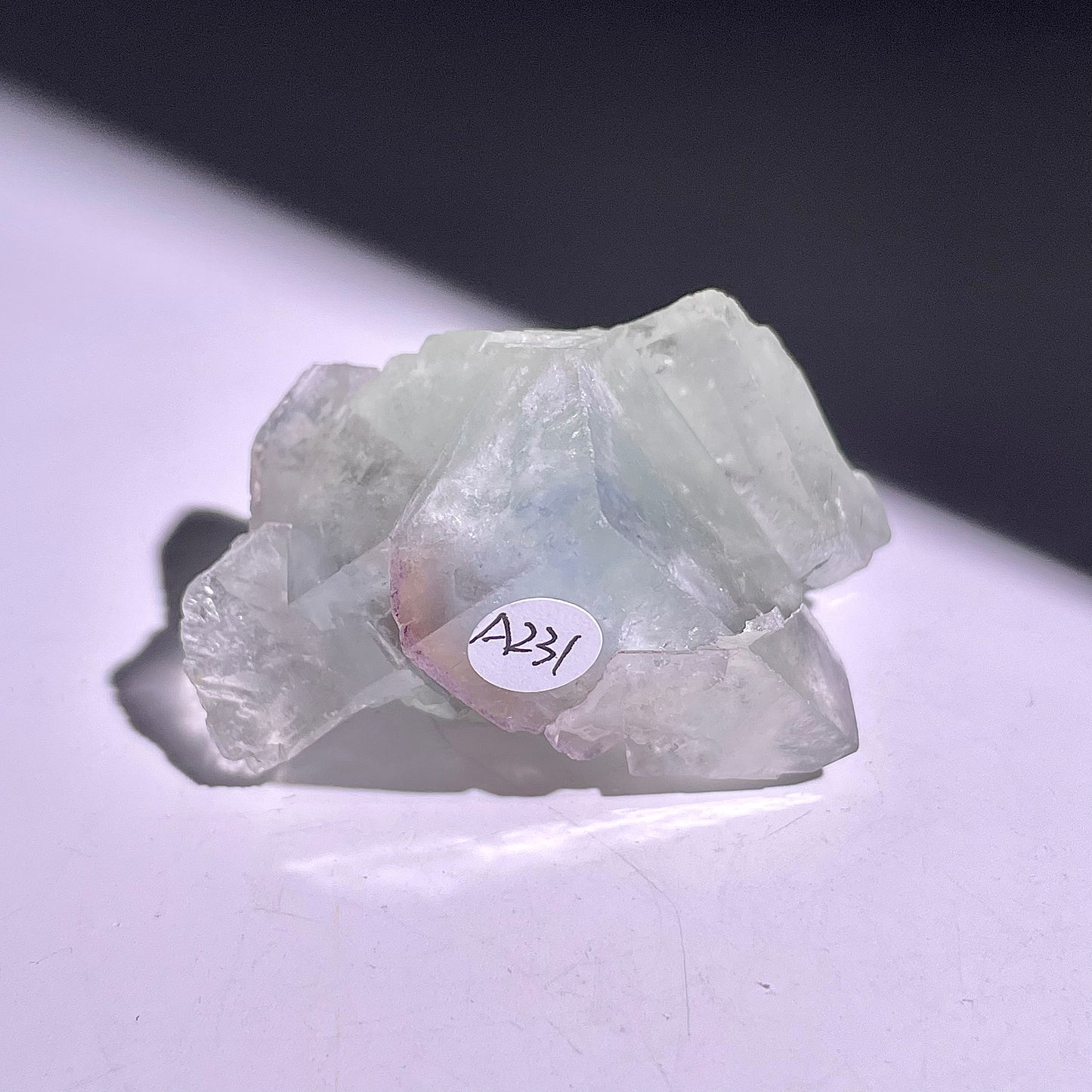 A231◇１点物◇こうかれい  フローライト ◇52×65×43mm◇天然石・鉱物・パワーストーン