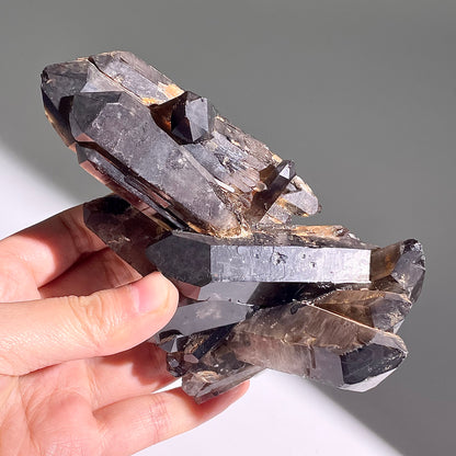 A267◇１点物◇モリオン  クラスター◇125×70×61mm◇天然石・鉱物・パワーストーン