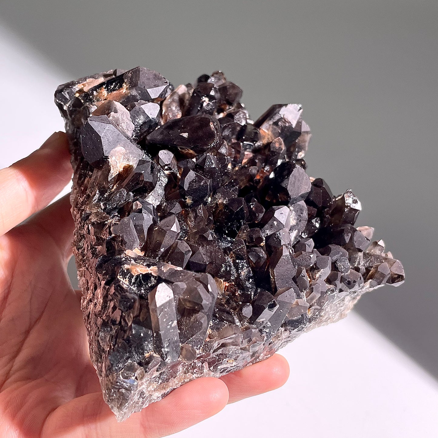 A268◇１点物◇モリオン  クラスター◇108×104×43mm◇天然石・鉱物・パワーストーン