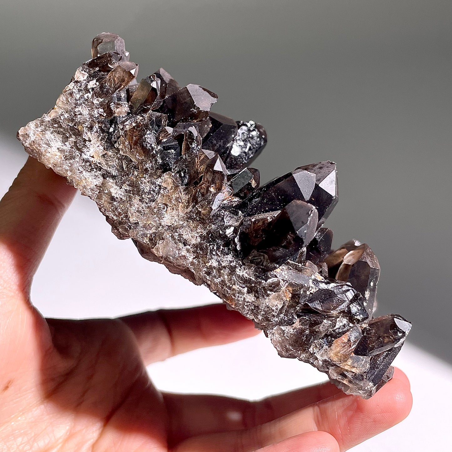 A268◇１点物◇モリオン  クラスター◇108×104×43mm◇天然石・鉱物・パワーストーン