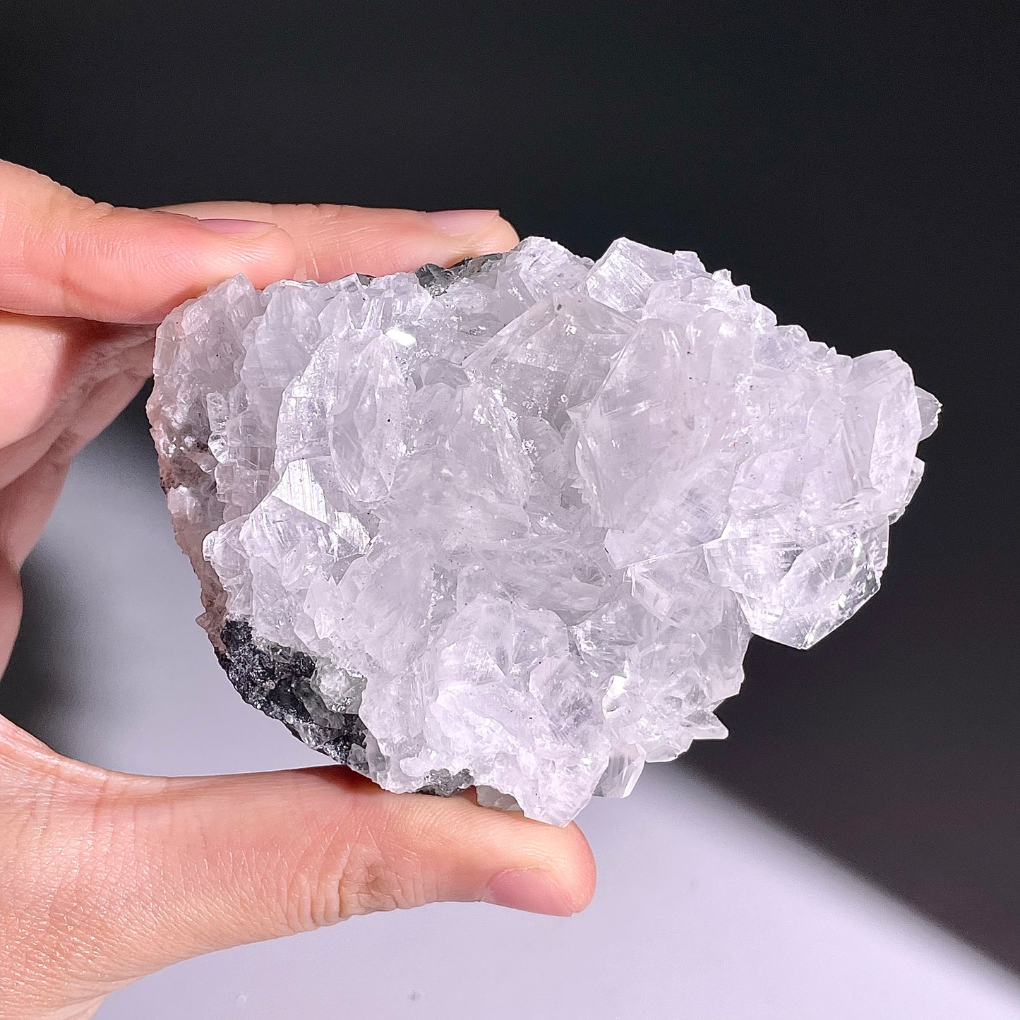 A276◇１点物◇方解石と閃亜鉛鉱の共生◇82×67×49mm◇天然石・鉱物・パワーストーン