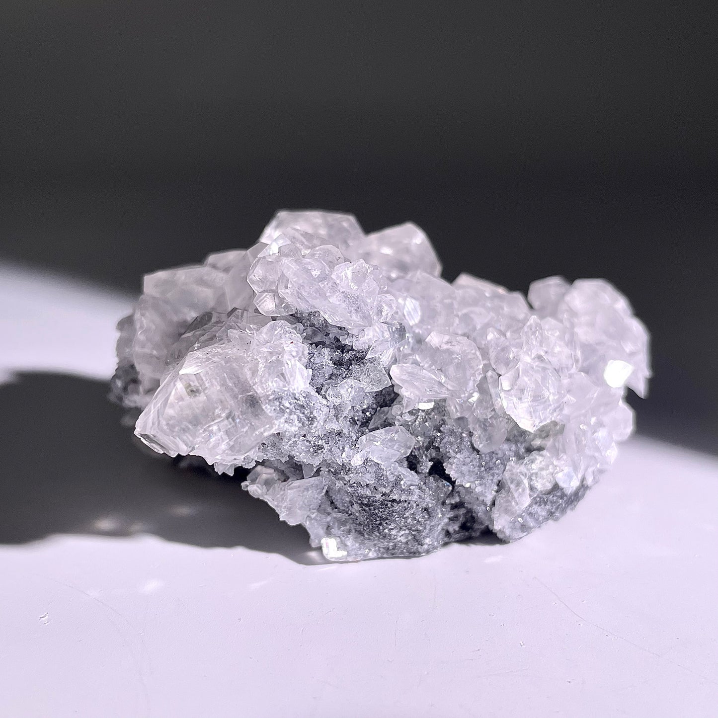 A277◇１点物◇方解石と閃亜鉛鉱の共生◇82×65×41mm◇天然石・鉱物・パワーストーン