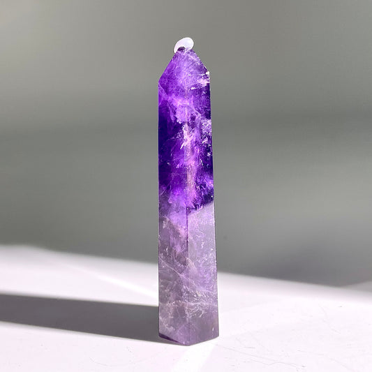 B435◇１点物◇アメジスト  ピラー◇78×22×16mm◇天然石・鉱物・パワーストーン