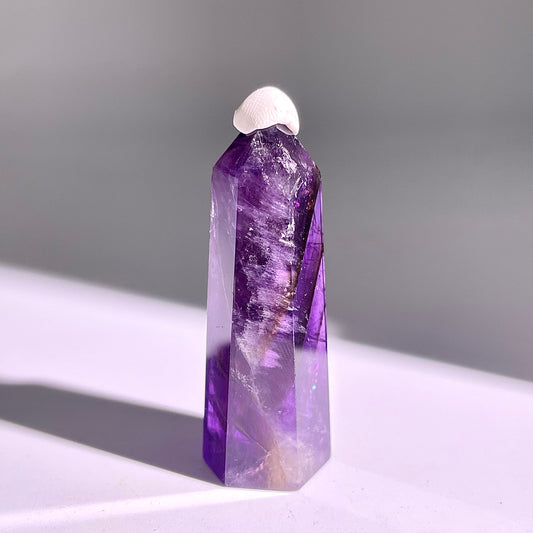 B437◇１点物◇アメジスト  ピラー◇53×18×15mm◇天然石・鉱物・パワーストーン