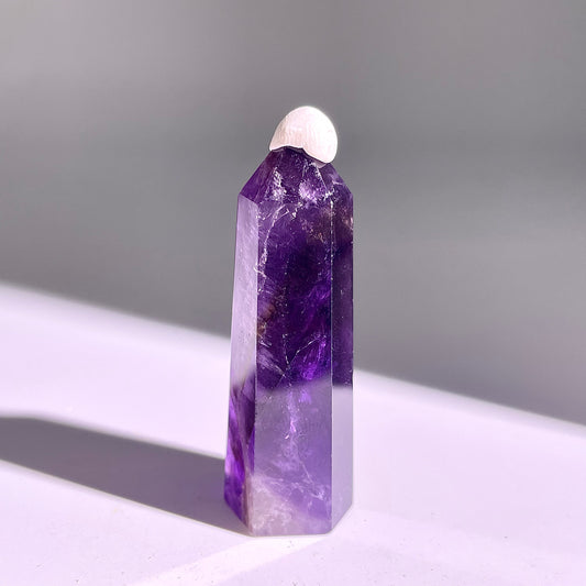 B437◇１点物◇アメジスト  ピラー◇53×18×15mm◇天然石・鉱物・パワーストーン