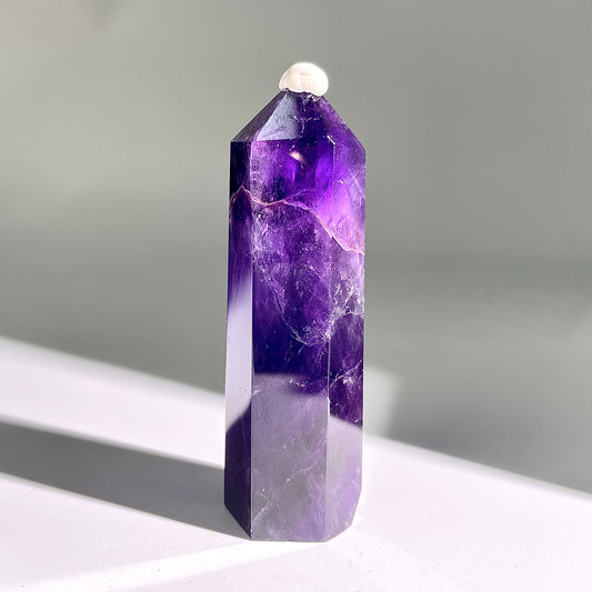 B438◇１点物◇アメジスト  ピラー◇80×26×21mm◇天然石・鉱物・パワーストーン