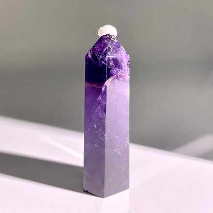 B438◇１点物◇アメジスト  ピラー◇80×26×21mm◇天然石・鉱物・パワーストーン