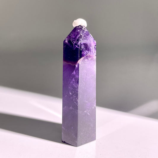 B438◇１点物◇アメジスト  ピラー◇80×26×21mm◇天然石・鉱物・パワーストーン