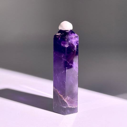 B439◇１点物◇アメジスト  ピラー◇62×23×19mm◇天然石・鉱物・パワーストーン