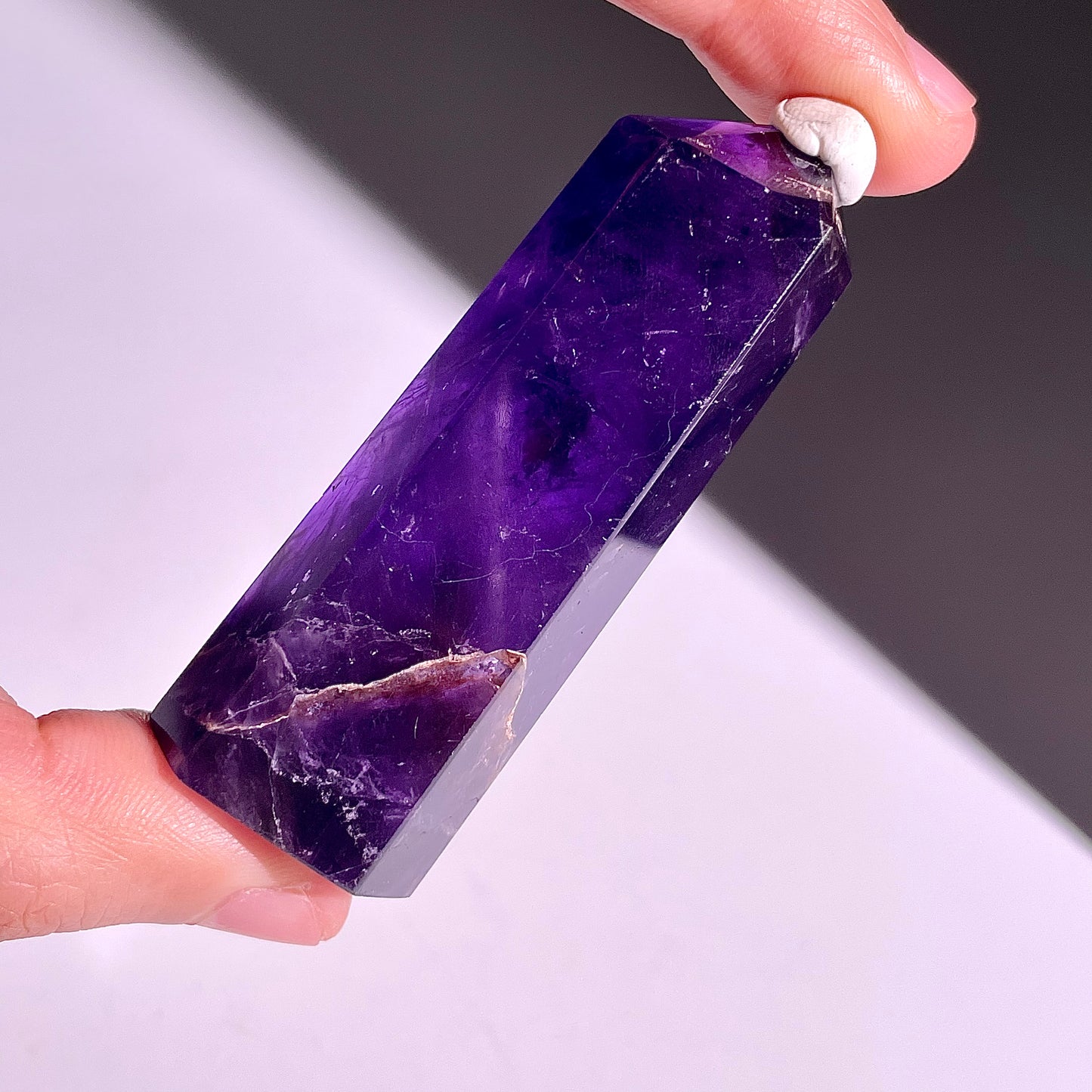 B439◇１点物◇アメジスト  ピラー◇62×23×19mm◇天然石・鉱物・パワーストーン