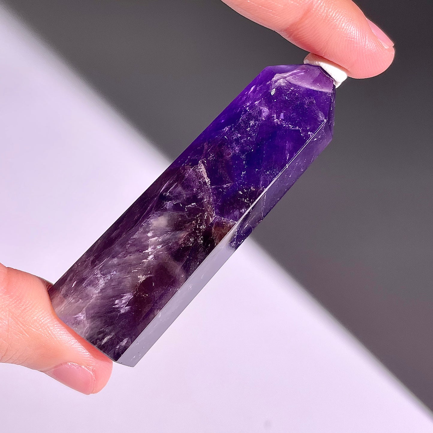 B441◇１点物◇アメジスト  ピラー◇65×18×15mm◇天然石・鉱物・パワーストーン