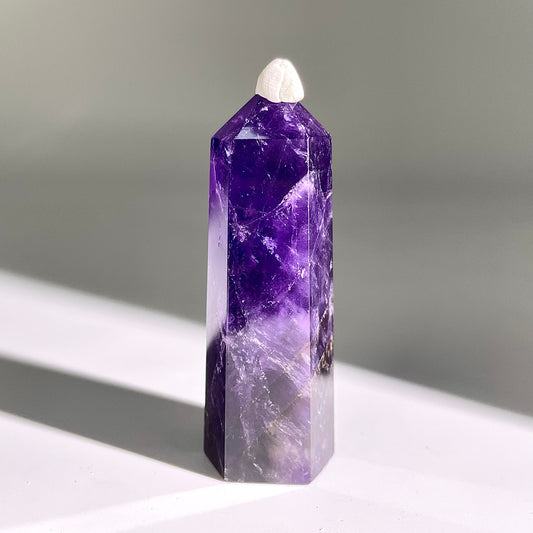 B443◇１点物◇アメジスト  ピラー◇67×22×20mm◇天然石・鉱物・パワーストーン