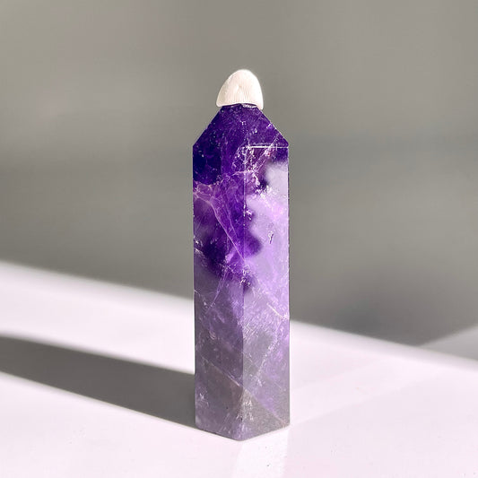B443◇１点物◇アメジスト  ピラー◇67×22×20mm◇天然石・鉱物・パワーストーン