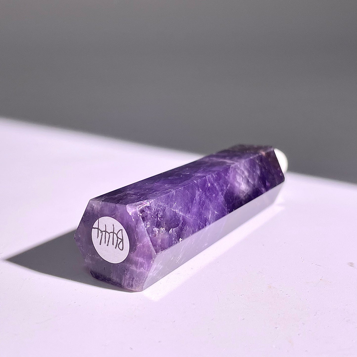 B444◇１点物◇アメジスト  ピラー◇78×21×17mm◇天然石・鉱物・パワーストーン