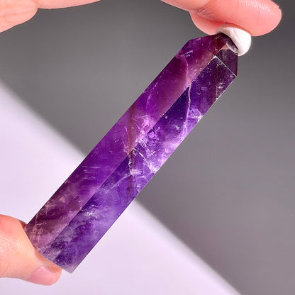 B444◇１点物◇アメジスト  ピラー◇78×21×17mm◇天然石・鉱物・パワーストーン