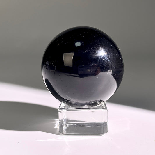 B455◇１点物◇ブラックトルマリン ボール◇53×53×53mm◇天然石・鉱物・パワーストーン