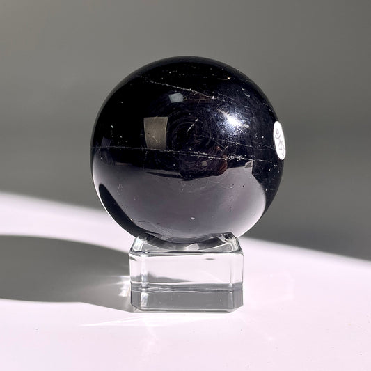 B455◇１点物◇ブラックトルマリン ボール◇53×53×53mm◇天然石・鉱物・パワーストーン