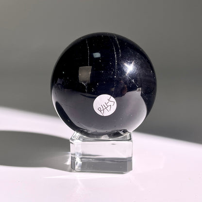 B455◇１点物◇ブラックトルマリン ボール◇53×53×53mm◇天然石・鉱物・パワーストーン