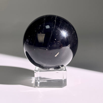 B455◇１点物◇ブラックトルマリン ボール◇53×53×53mm◇天然石・鉱物・パワーストーン