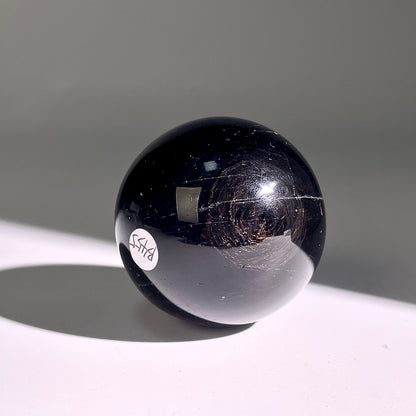 B455◇１点物◇ブラックトルマリン ボール◇53×53×53mm◇天然石・鉱物・パワーストーン