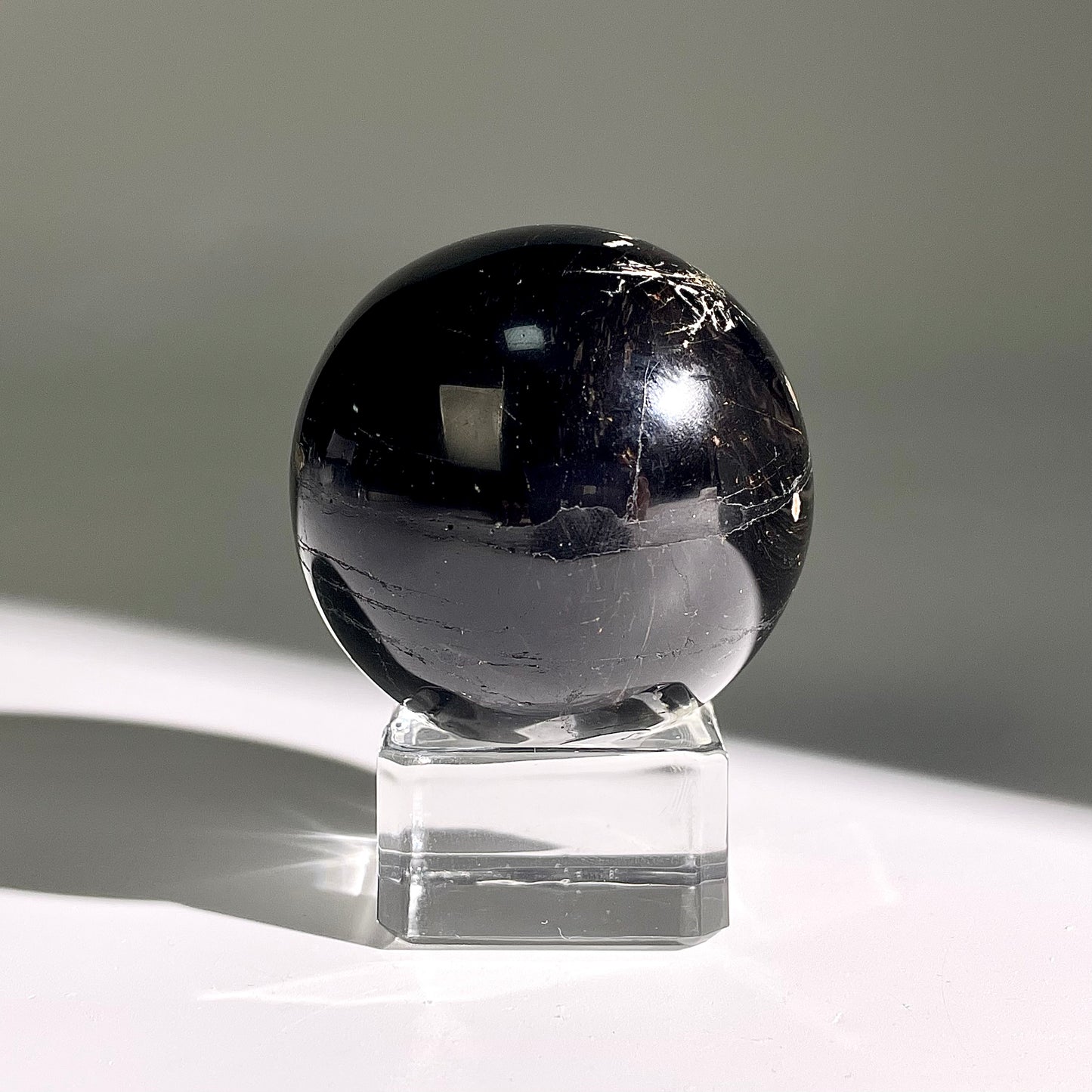 B456◇１点物◇ブラックトルマリン ボール◇47×47×47mm◇天然石・鉱物・パワーストーン