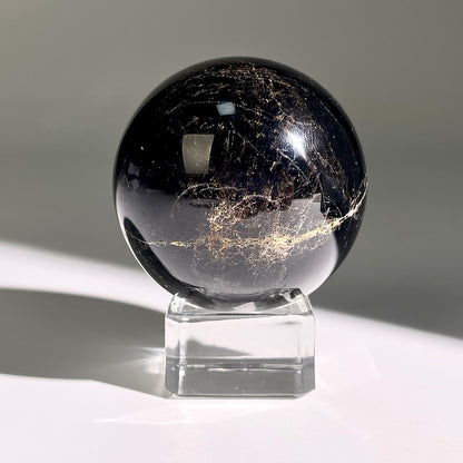 B457◇１点物◇ブラックトルマリン ボール◇53×53×53mm◇天然石・鉱物・パワーストーン