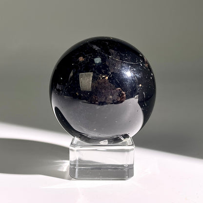 B458◇１点物◇ブラックトルマリン ボール◇52×52×52mm◇天然石・鉱物・パワーストーン