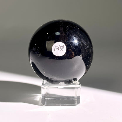 B458◇１点物◇ブラックトルマリン ボール◇52×52×52mm◇天然石・鉱物・パワーストーン