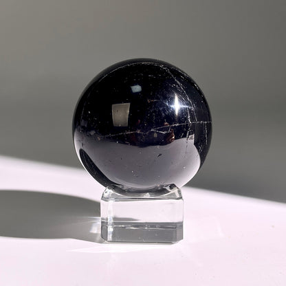 B459◇１点物◇ブラックトルマリン ボール◇52×52×52mm◇天然石・鉱物・パワーストーン