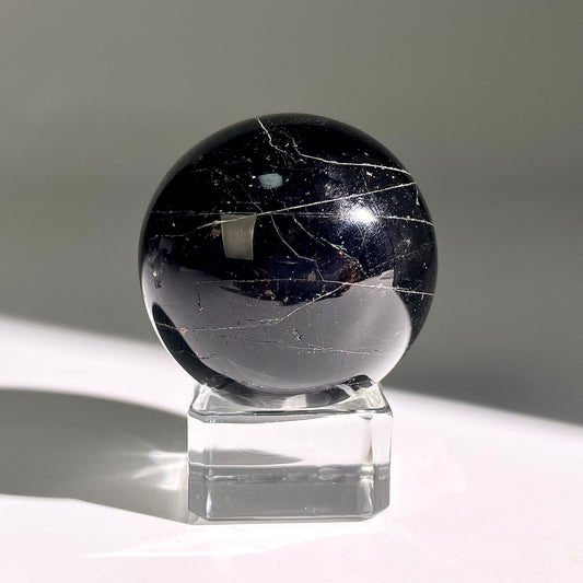 B461◇１点物◇ブラックトルマリン ボール◇45×45×45mm◇天然石・鉱物・パワーストーン