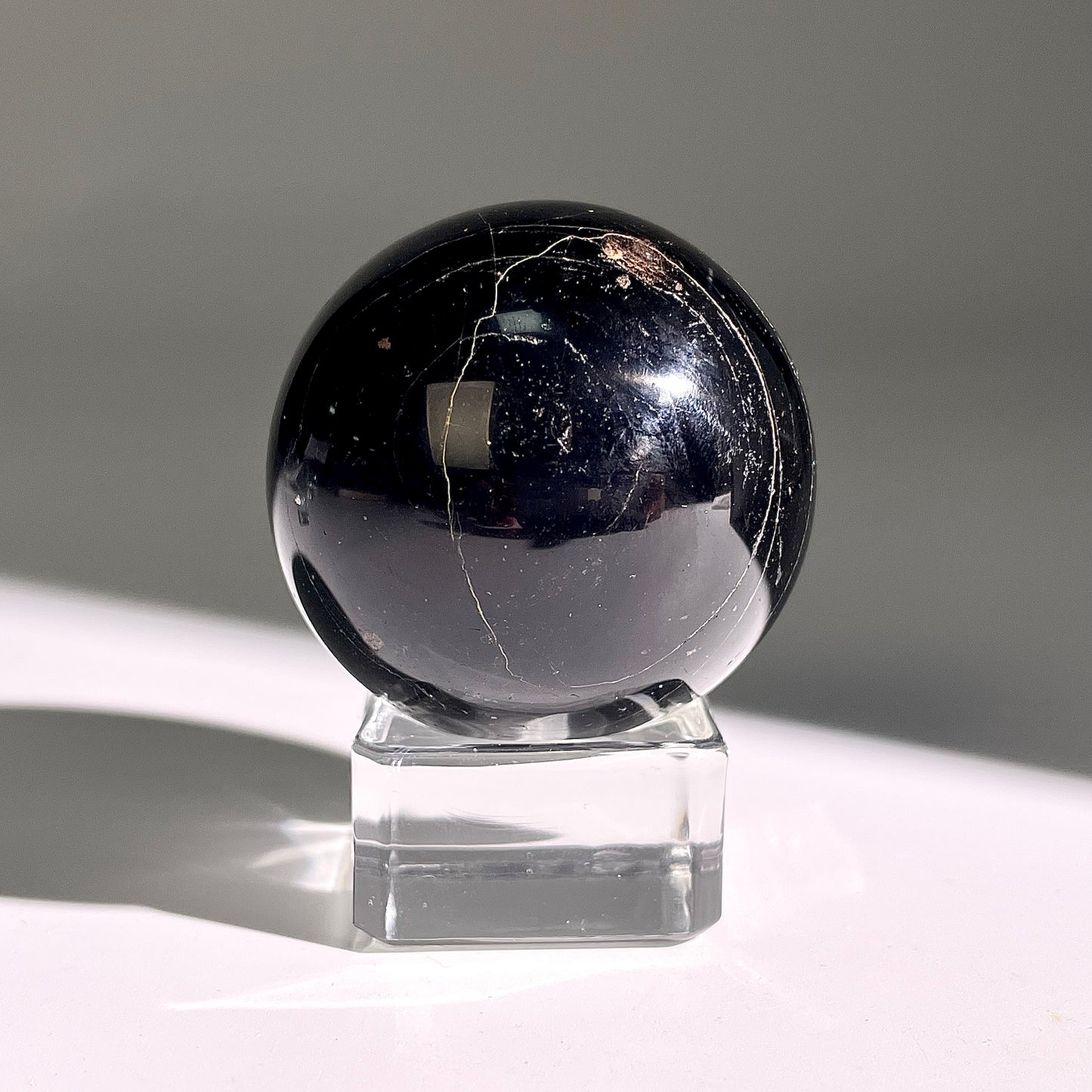 B461◇１点物◇ブラックトルマリン ボール◇45×45×45mm◇天然石・鉱物・パワーストーン