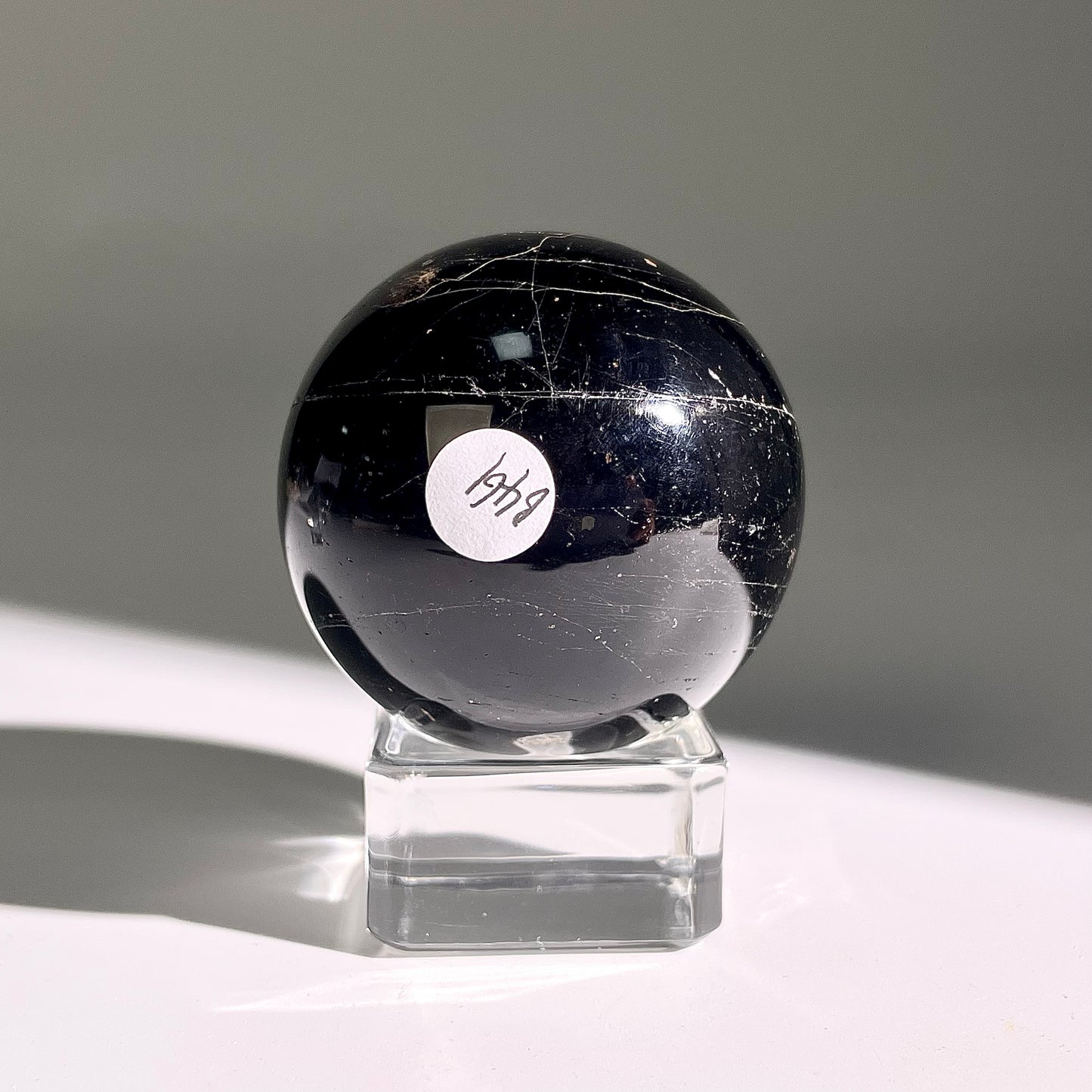 B461◇１点物◇ブラックトルマリン ボール◇45×45×45mm◇天然石・鉱物・パワーストーン