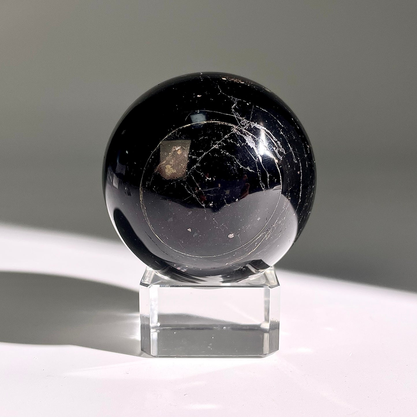 B462◇１点物◇ブラックトルマリン ボール◇55×55×55mm◇天然石・鉱物・パワーストーン