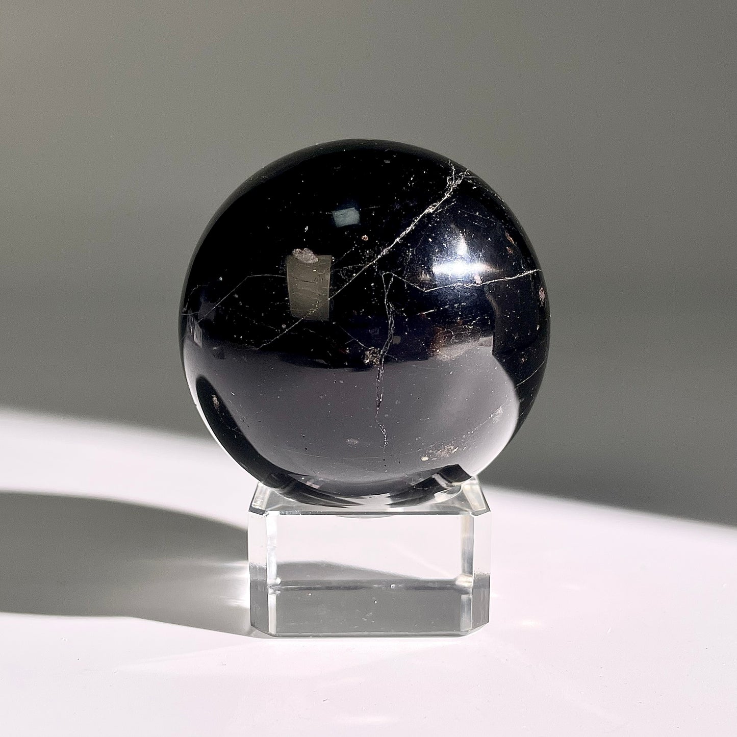 B462◇１点物◇ブラックトルマリン ボール◇55×55×55mm◇天然石・鉱物・パワーストーン