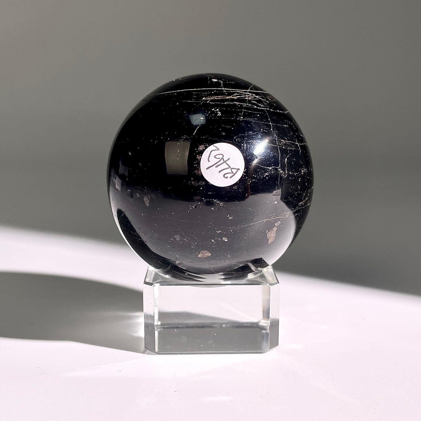 B462◇１点物◇ブラックトルマリン ボール◇55×55×55mm◇天然石・鉱物・パワーストーン