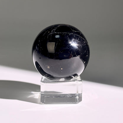 B463◇１点物◇ブラックトルマリン ボール◇43×43×43mm◇天然石・鉱物・パワーストーン