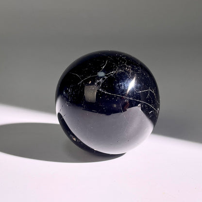 B463◇１点物◇ブラックトルマリン ボール◇43×43×43mm◇天然石・鉱物・パワーストーン