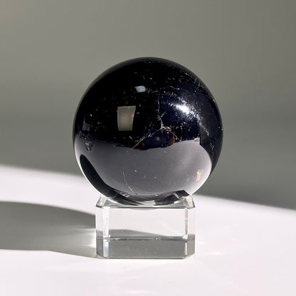 B464◇１点物◇ブラックトルマリン ボール◇54×54×54mm◇天然石・鉱物・パワーストーン