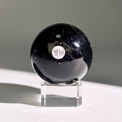 B464◇１点物◇ブラックトルマリン ボール◇54×54×54mm◇天然石・鉱物・パワーストーン