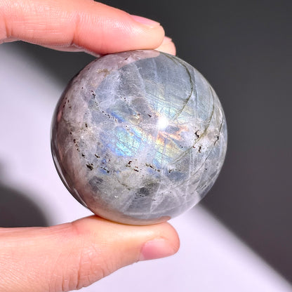 B466◇１点物◇ラブラドライト ボール◇45×45×45mm◇天然石・鉱物・パワーストーン