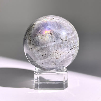 B468◇１点物◇ラブラドライト ボール◇52×52×52mm◇天然石・鉱物・パワーストーン