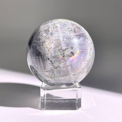 B468◇１点物◇ラブラドライト ボール◇52×52×52mm◇天然石・鉱物・パワーストーン