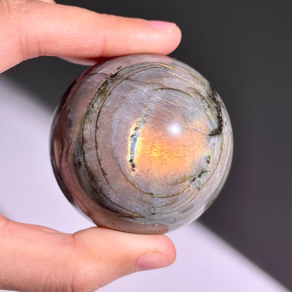 B471◇１点物◇ラブラドライト ボール◇52×52×52mm◇天然石・鉱物・パワーストーン