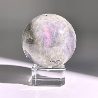 B473◇１点物◇ラブラドライト ボール◇50×50×50mm◇天然石・鉱物・パワーストーン