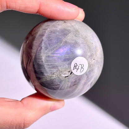B473◇１点物◇ラブラドライト ボール◇50×50×50mm◇天然石・鉱物・パワーストーン
