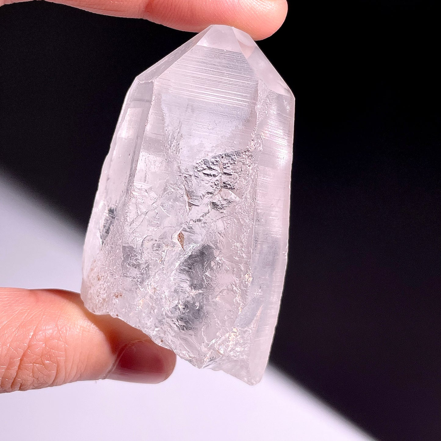 A271◇１点物◇ヒマラヤのホワイトクォーツ◇61×34×38mm◇天然石・鉱物・パワーストーン