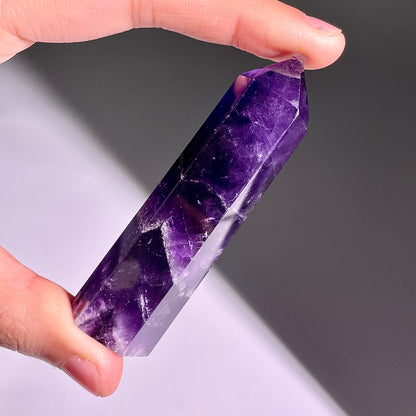 B442◇１点物◇アメジスト  ピラー◇73×23×21mm◇天然石・鉱物・パワーストーン