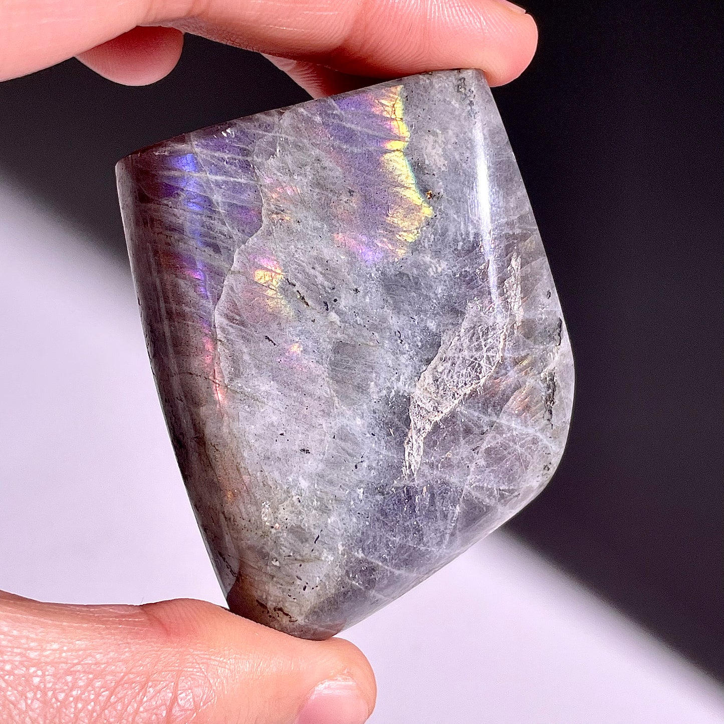 A332◇１点物◇ラブラドライト 不規則◇54×42×16mm◇天然石・鉱物・パワーストーン